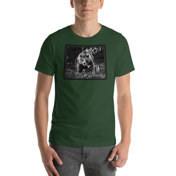 Wyoming Bear Hunting Short-Sleeve T-Shirt