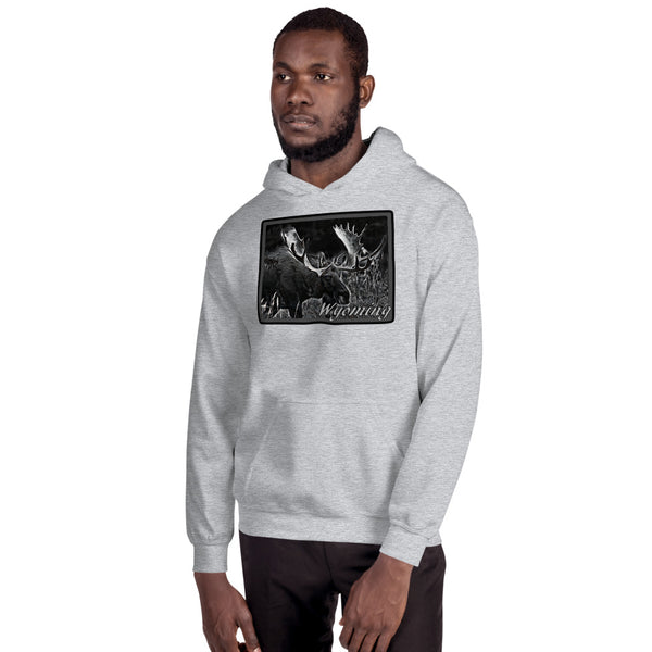 Wyoming Moose Hoodie