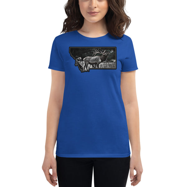 Montana Elk Women's T-Shirt