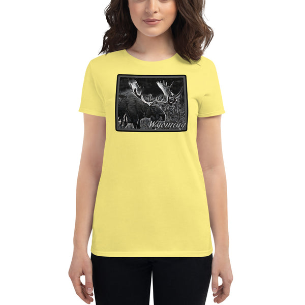 Wyoming Moose Women's Short Sleeve T-Shirt