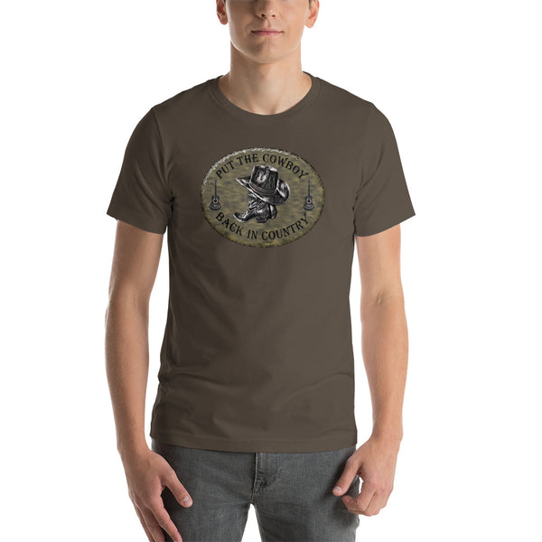 Country Music Cowboy T-Shirt