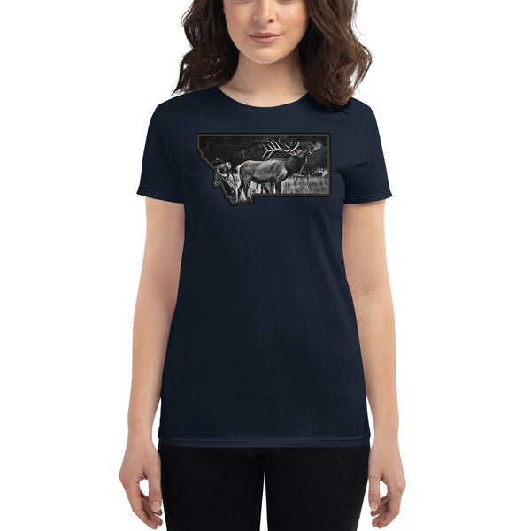 Montana Elk Women's T-Shirt