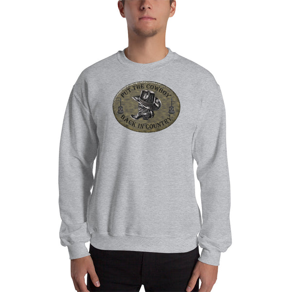 Country Music Cowboy Sweatshirt