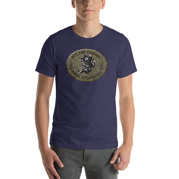 Country Music Cowboy T-Shirt
