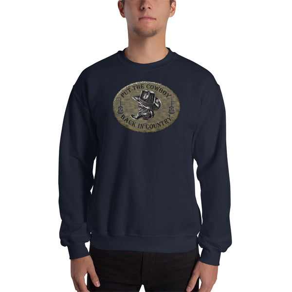 Country Music Cowboy Sweatshirt