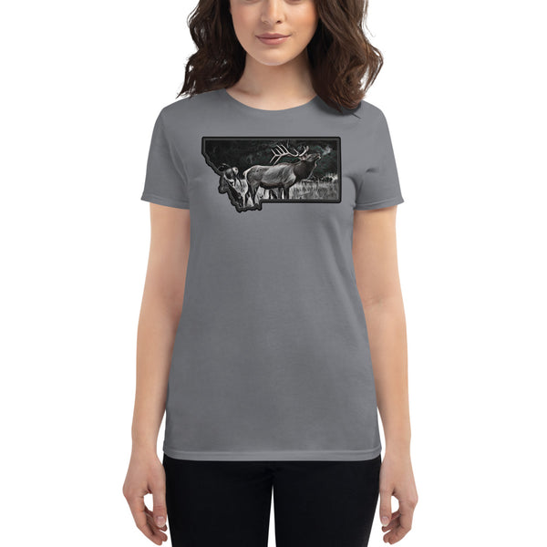 Montana Elk Women's T-Shirt