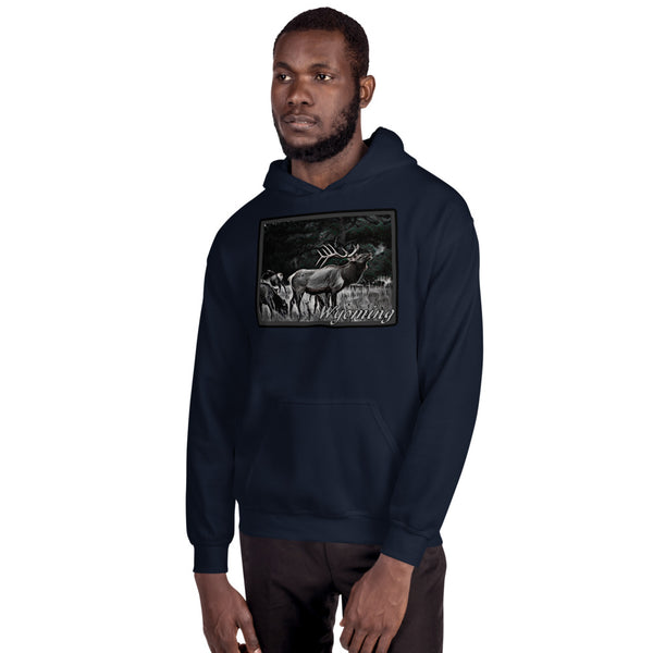 Wyoming Elk Hoodie