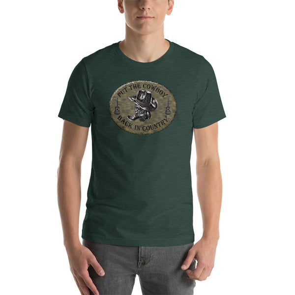 Country Music Cowboy T-Shirt