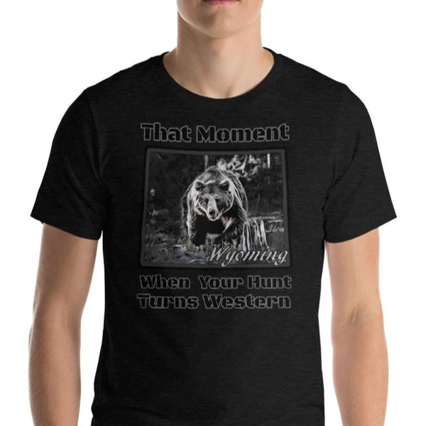 Wyoming Bear Hunting Short-Sleeve T-Shirt