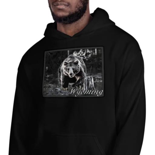 Wyoming Bear Hoodie