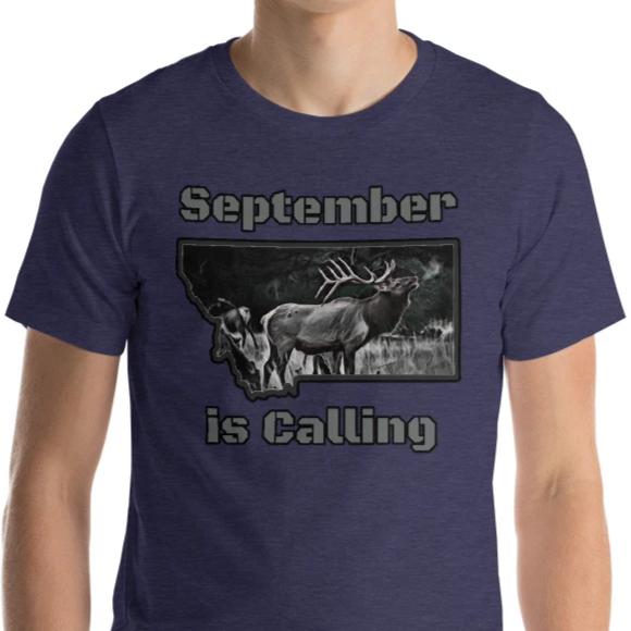 Montana Elk Hunting T-Shirt