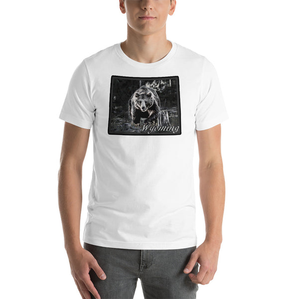 Wyoming Bear Hunting Short-Sleeve T-Shirt