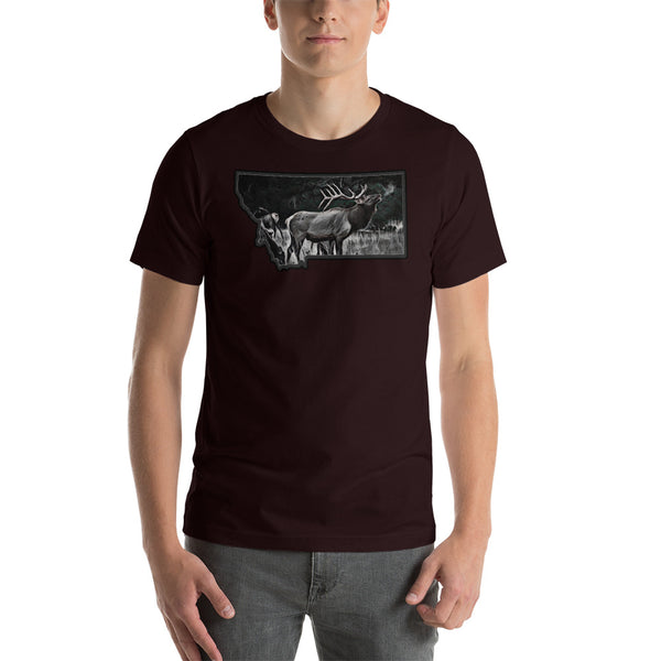 Montana Elk Hunting T-Shirt