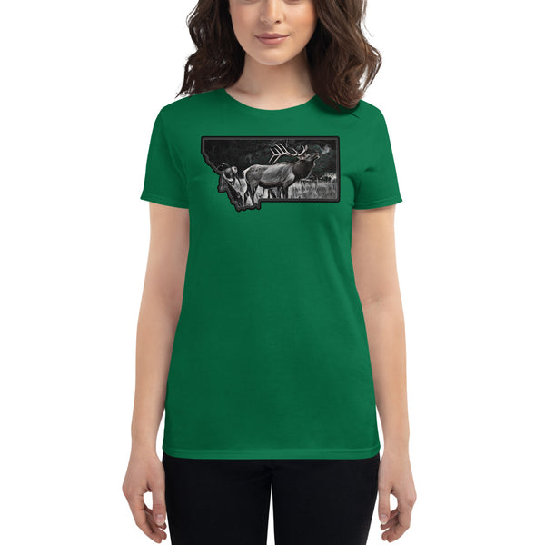 Montana Elk Women's T-Shirt