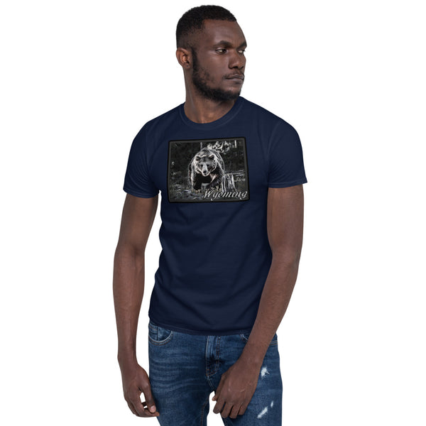 Wyoming Bear Short-Sleeve T-Shirt