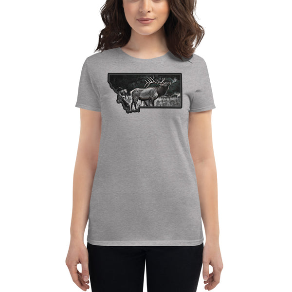 Montana Elk Women's T-Shirt