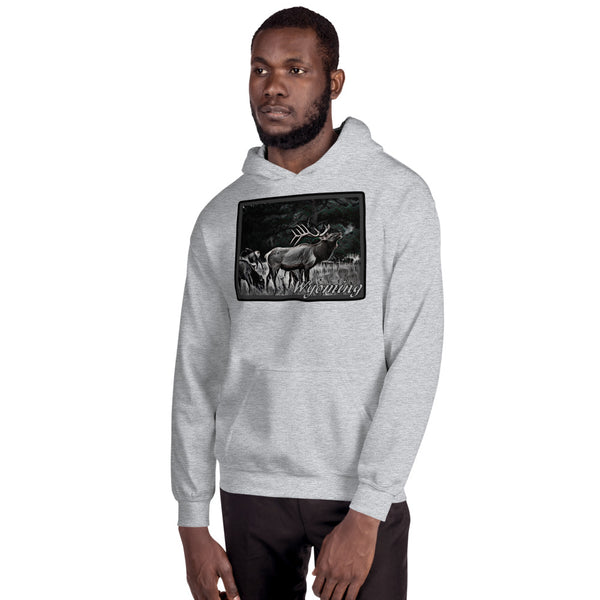Wyoming Elk Hoodie
