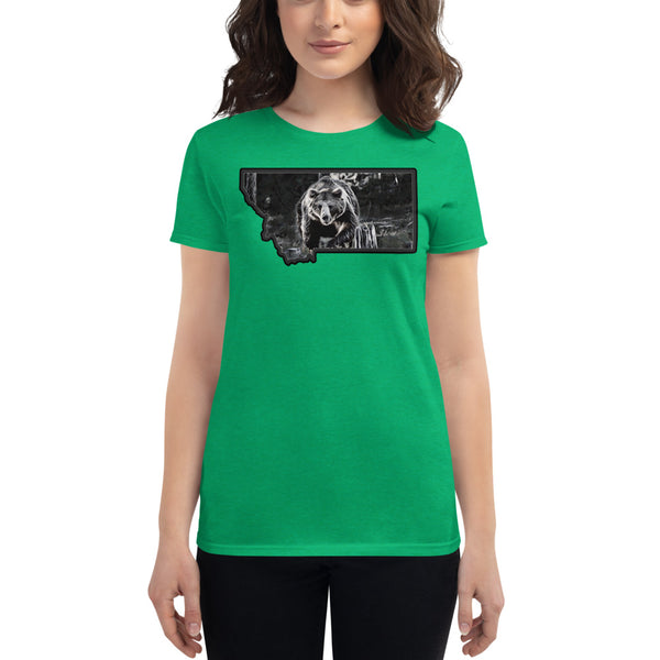 Montana Bear Women's Short Sleeve T-Shirt