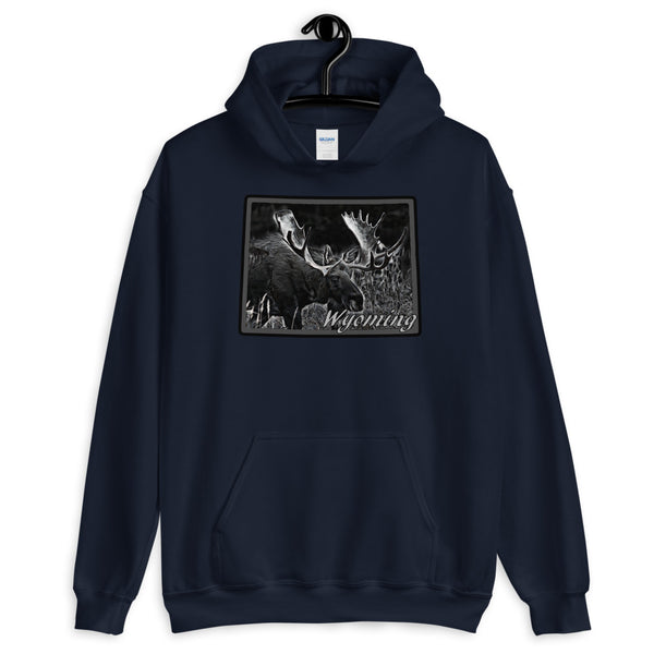 Wyoming Moose Hoodie