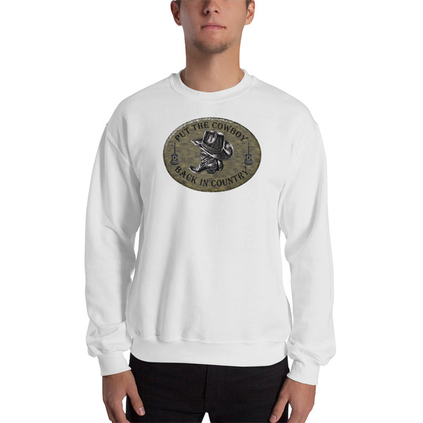 Country Music Cowboy Sweatshirt