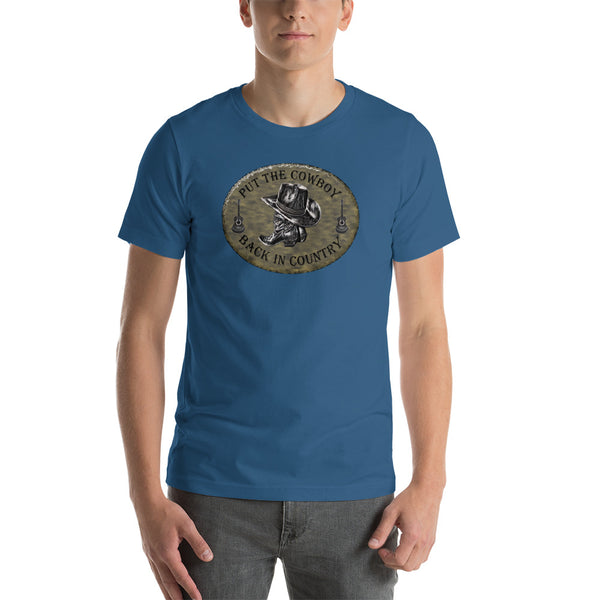 Country Music Cowboy T-Shirt