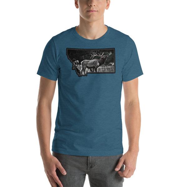 Montana Elk Hunting T-Shirt