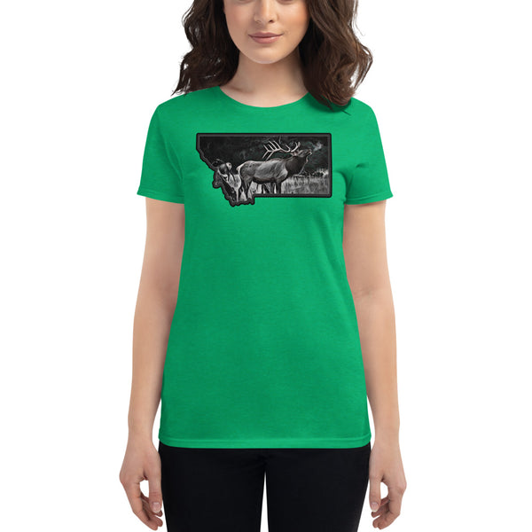 Montana Elk Women's T-Shirt