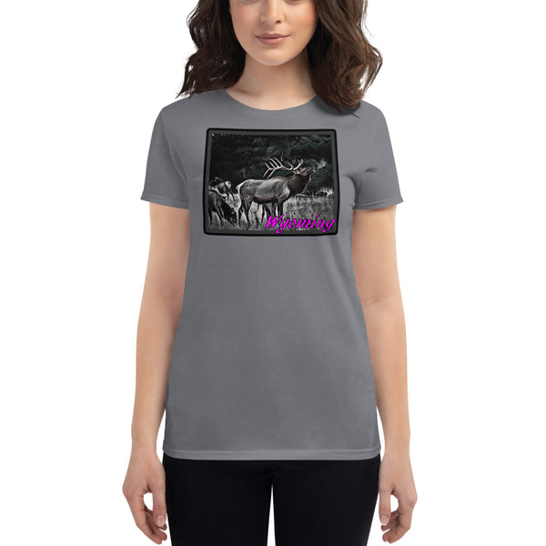 Wyoming Elk Women's Short Sleeve T-Shirt