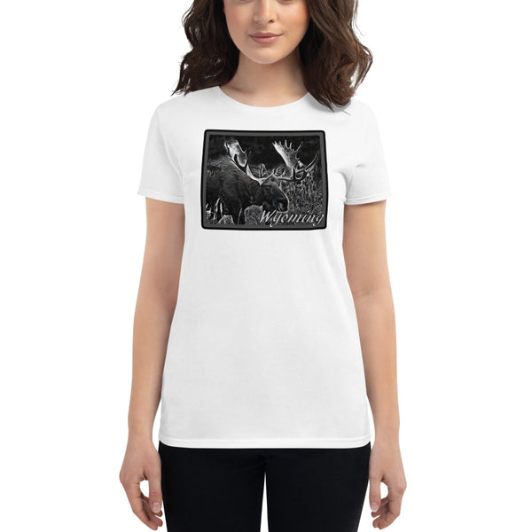 Wyoming Moose Women's Short Sleeve T-Shirt