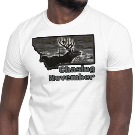 Montana Mule Deer Hunting T-Shirt