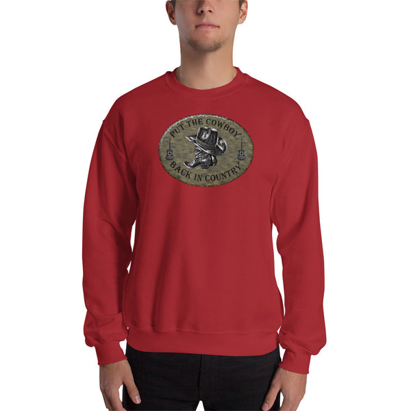 Country Music Cowboy Sweatshirt