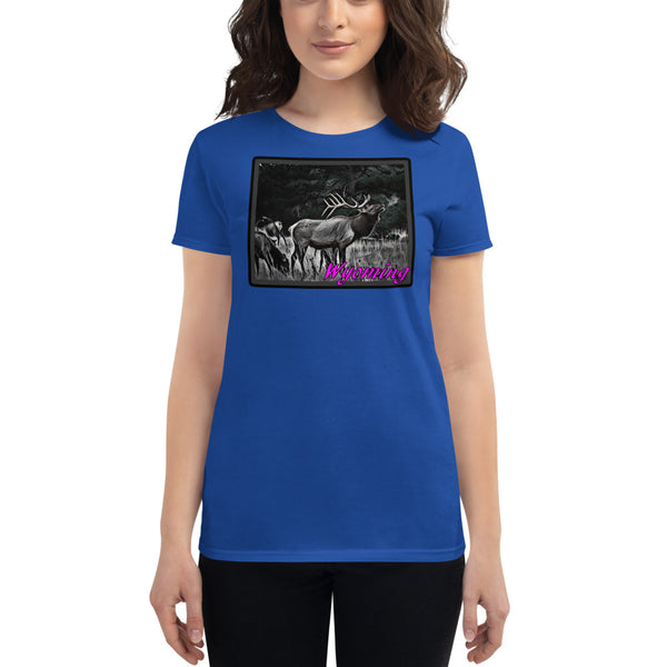 Wyoming Elk Women's Short Sleeve T-Shirt