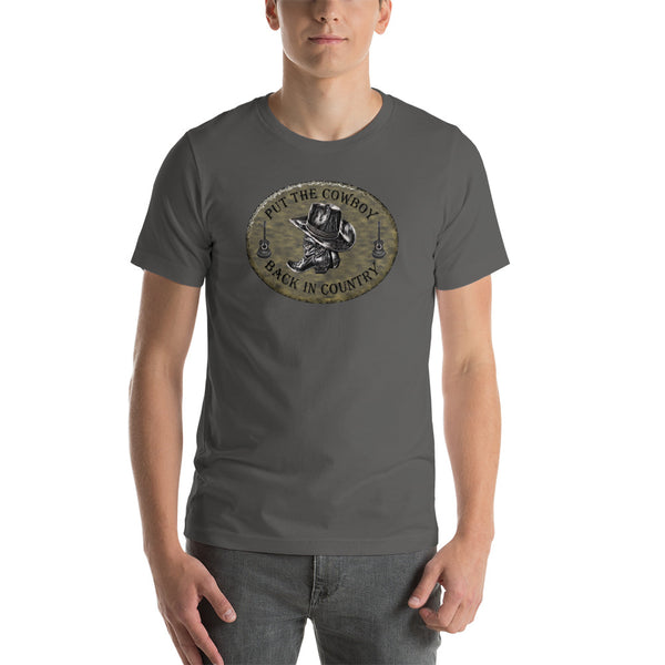 Country Music Cowboy T-Shirt