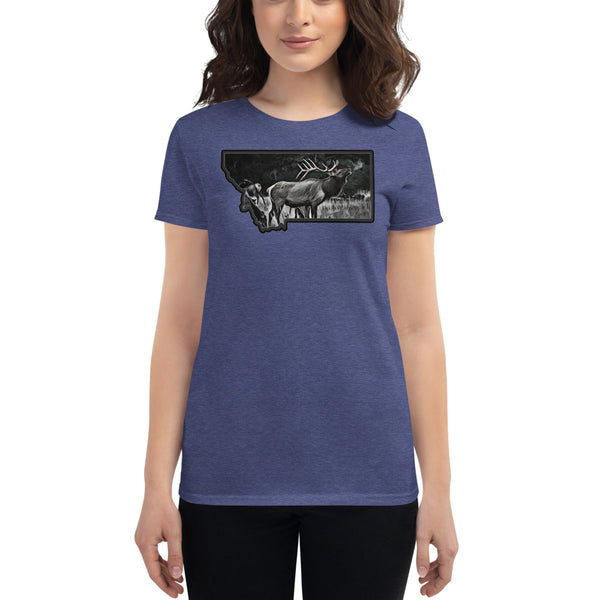 Montana Elk Women's T-Shirt