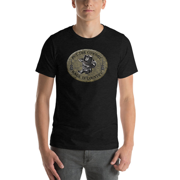 Country Music Cowboy T-Shirt