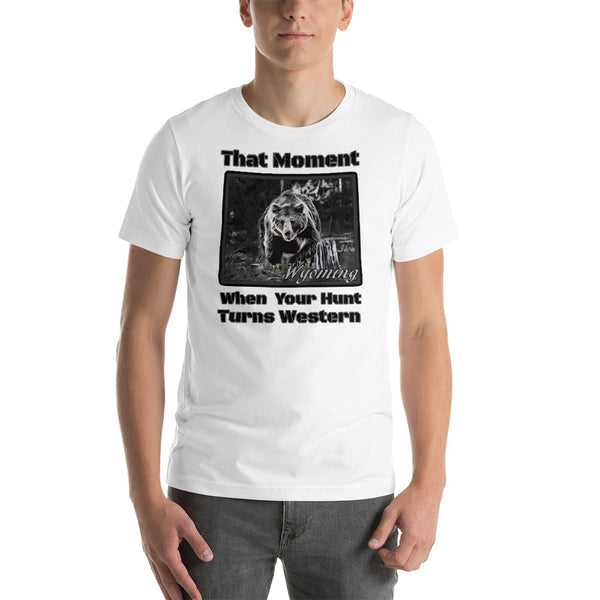 Wyoming Bear Hunting Short-Sleeve T-Shirt