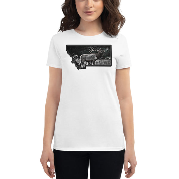Montana Elk Women's T-Shirt