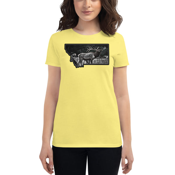 Montana Elk Women's T-Shirt