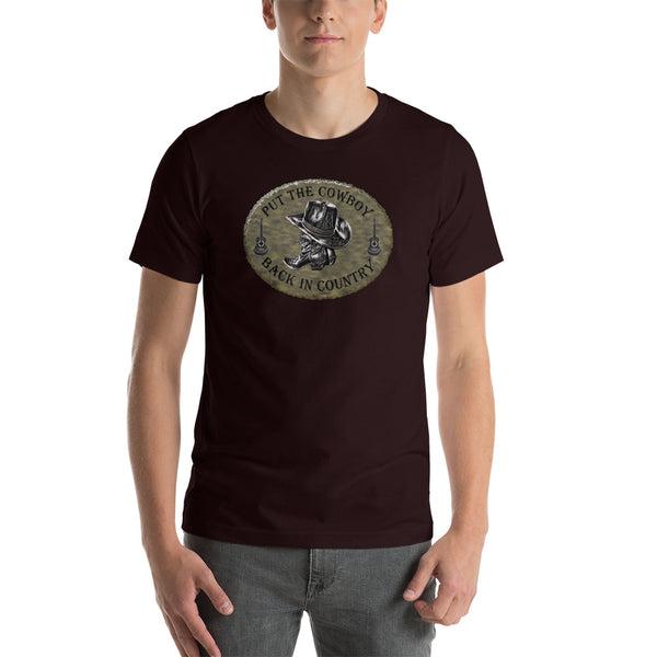 Country Music Cowboy T-Shirt