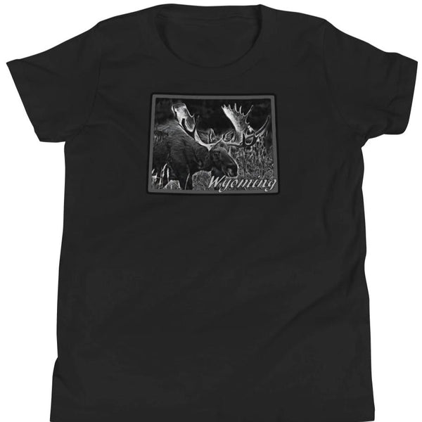 Wyoming Moose Youth Short Sleeve T-Shirt