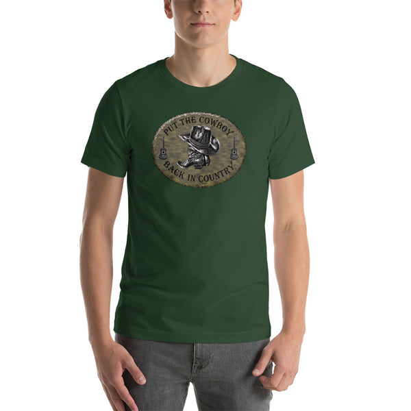Country Music Cowboy T-Shirt