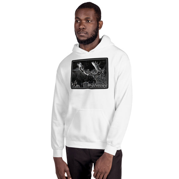 Wyoming Moose Hoodie
