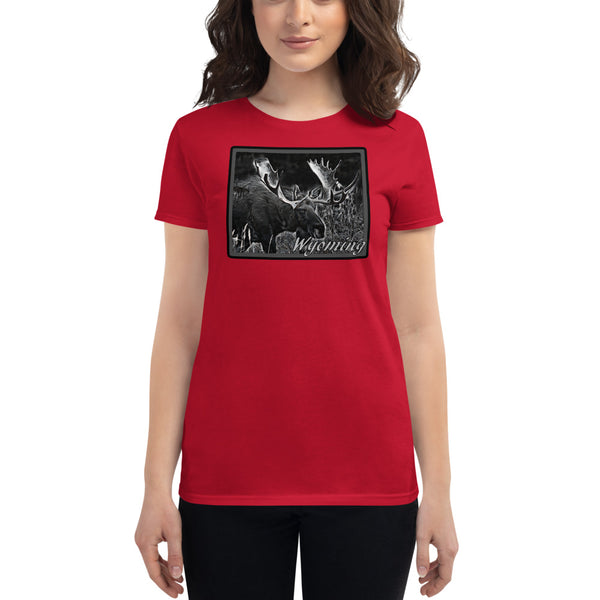 Wyoming Moose Women's Short Sleeve T-Shirt