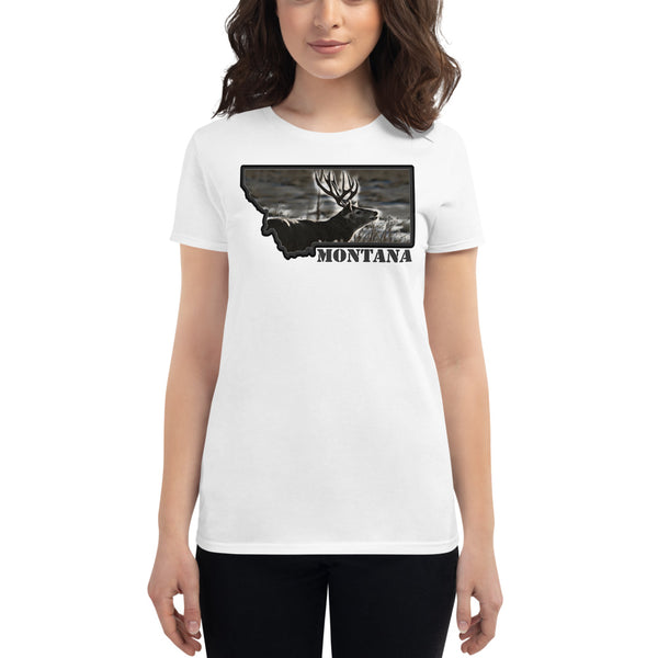 Montana Mule Deer Women's T-Shirt