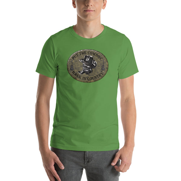 Country Music Cowboy T-Shirt