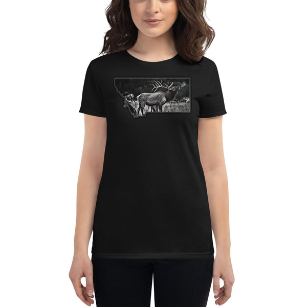Montana Elk Women's T-Shirt