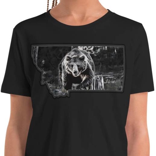 Montana Bear Youth Short Sleeve T-Shirt