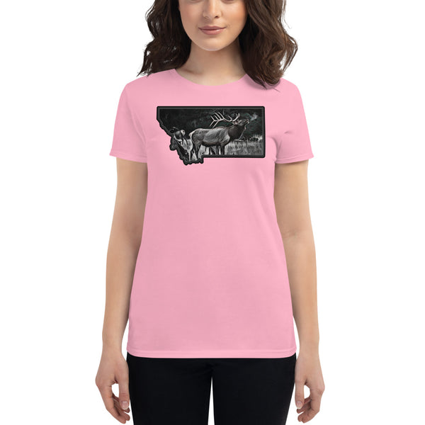 Montana Elk Women's T-Shirt