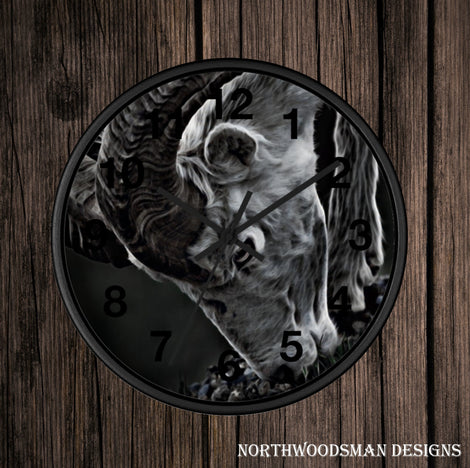 Wildlife Wall Clocks by Northwoodsman Designs