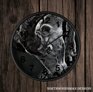 These are the perfect wildlife wall art to adorn your cabin in the woods or rustic home.  If you’re looking for a large black bear or the biggest elk on the mountain to adorn your wall, these are the clocks for you.